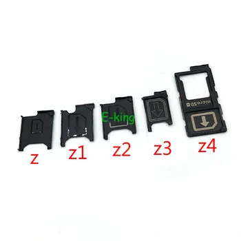 50 ADET Sony Xperia Z Için Z1 Z2 Z3 Z4 Z5 Artı Sim Kart Yuvası Tepsi Tutucu Sim kart okuyucu Soket