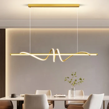 Iskandinav Fan avize Spiral yemek odası Bar lambası Modern restoran ışıkları yaratıcı ev yemek masası dekoratif ışıklar