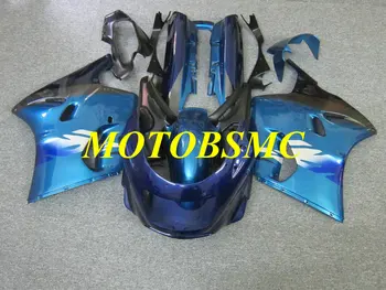 KAWASAKİ Ninja ZZR1100 için motosiklet Kaporta kiti 93 99 00 01 03 ZZR 1100 1993 2001 2003 ABS mavi Grenaj seti + hediyeler KA28