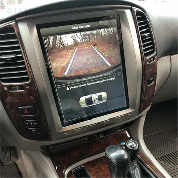 DSP 4G Lexus LX470 Toyota Land Cruiser LC100 2002-2007 Android 12.0 Otomatik Multimedya Video Oynatıcı Autoradio GPS Navigasyon