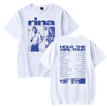 Rina Sawayama İngiliz Japon Şarkıcılar Merch Baskı T-shirt Unisex Rahat Kısa Kollu Streetwear Tee