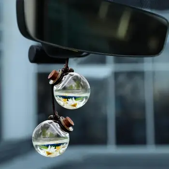 Araba Asılı Difüzör Şişeleri Hava Spreyi Asılı Parfüm Koku Difüzör Ayna Aromaterapi Koku Asılı Difüzör