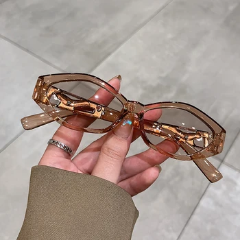 Yeni Küçük Tam Oval Çerçeve Güneş Gözlüğü Trendy Moda Renkli Kadın Shades Bayanlar ıçin Popüler Marka Tasarımcısı UV400 Gözlük