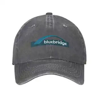 Bluebridge En Kaliteli Logo Denim kap Beyzbol şapkası Örme şapka