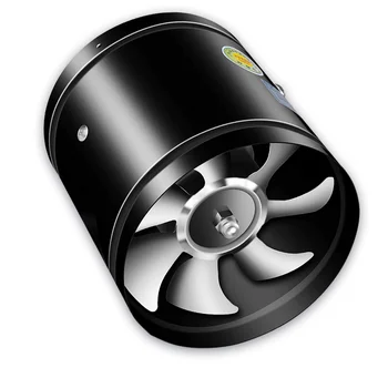4/6/7/8 inç egzoz borusu Fan vantilatör Metal Boru Havalandırma egzoz fanı dropshipping için