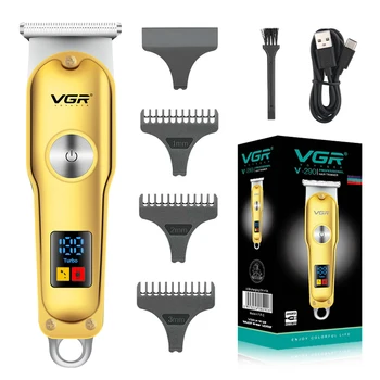 VGR Şarj Edilebilir Mini Sakal ve Saç Düzeltici Erkekler İçin Vücut Damat Yüz Saç Kesme Elektrikli Saç Kesimi Makinesi Saç Kesimi Aracı
