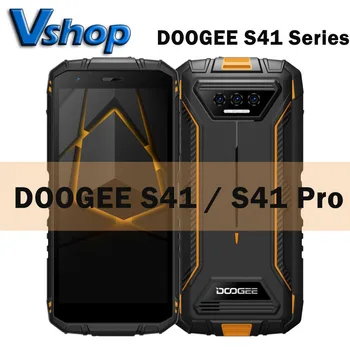 DOOGEE S41 Doogee S41 Pro IP68 / IP69K Sağlam 3GB + 16GB / 4GB + 32GB 6300mAh Helio A22 5.5 İnç Android 12 Üçlü AI Kameralı Cep Telefonu